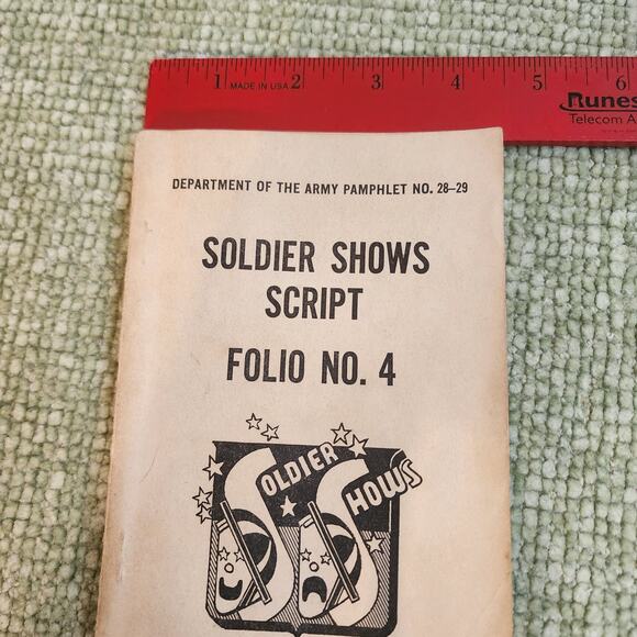 1943 Soldier Shows Guide Volume X WWII US Army Theater Book Infantry Journal - Picture 2 of 13
